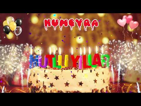 HÜMEYRA iyi ki doğdun – Mutlu Yıllar