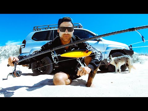 I Have Never Caught A Fish Like This Before BEACH FISHING Jetski Adventure With My Brother - Ep 178