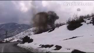 preview picture of video 'Karayoluna döşenen 100 kilogram patlayıcı imha edildi - BİTLİS'