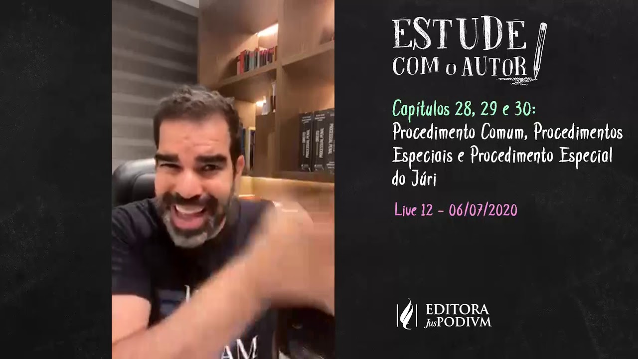 Estude com o Autor - Nestor Távora - Live 12