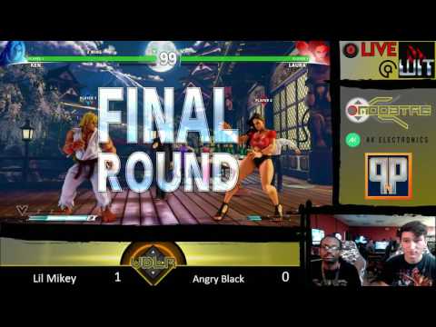 UDLR Tournament: SFV (Lil Mikey vs Angry Black)