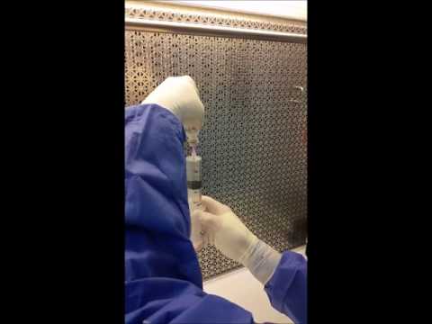 Tim Part 3 - Demonstration of Appropriate Aseptic Technique in a Horizontal Laminar Flow Hood