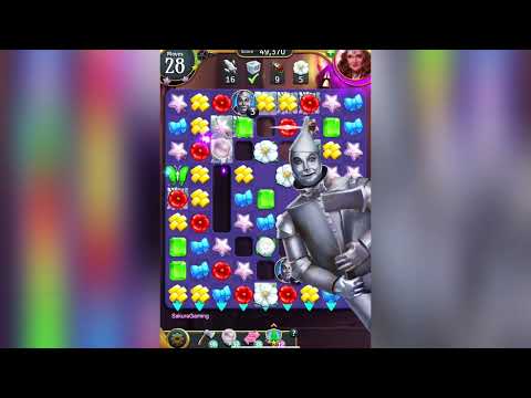 Wizard of Oz Magic Match Level 1196 - No Boosters