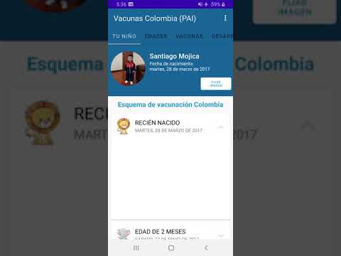 Mosa: Vacunas (PAI) colombia Video