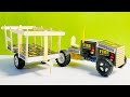 How To Make Matchbox Tractor Trolley At Home DIY Project