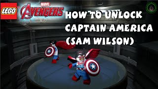 Lego Marvel Avengers - How to Unlock Captain America (Sam Wilson) Falcon