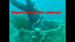preview picture of video 'secrets islands houta et pascale to busuanga olympia maru.sangat wreck .'
