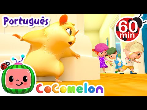 Capa de Cadê o Jellybean? | Cocomelon em Português | 1 HORA de Desenhos Animados e Músicas Infantis