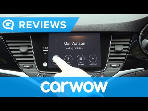 Vauxhall Astra Hatchback 2017 infotainment and interior review | Mat Watson Reviews