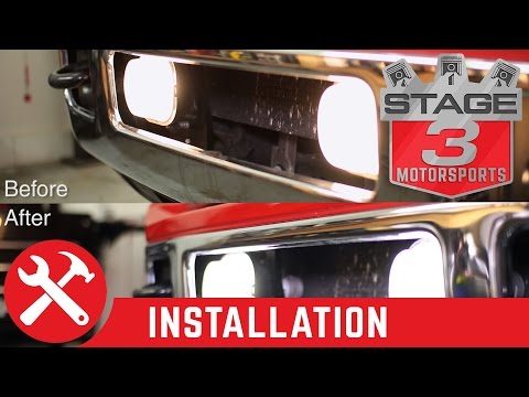2001-2016 F-250 & F-350 Diode Dynamics LED Fog Lights Install