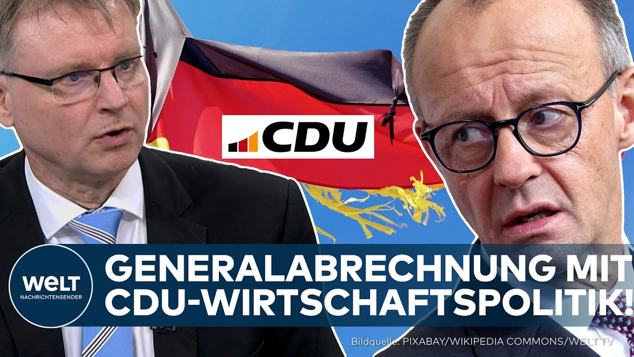 DEUTSCHLAND: „Falsche Richtung!“ – Professor nimmt CDU-Wirtschaftspolitik komplett auseinander!