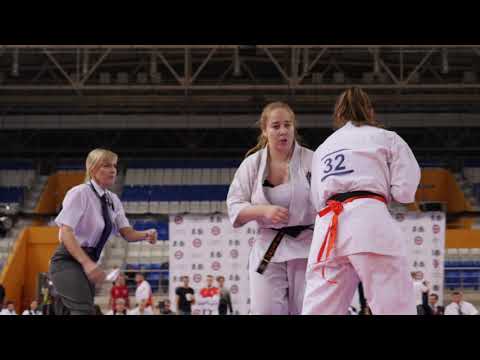 Ekaterina Shcherbakova (RUSSIA) VS Aleksandra Matysiak (POLAND) IKO EC Open 2019