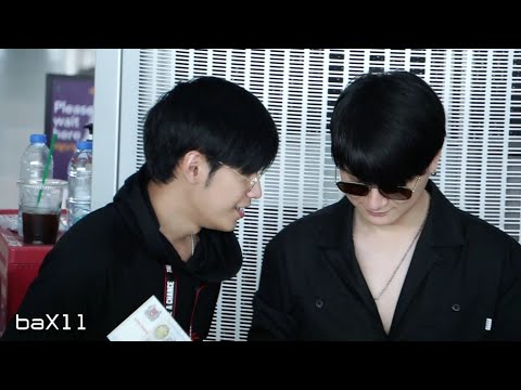 190413 Singto&Krist with P'Tay P'New - Heading to Hong Kong #KristSingtoTayNewFMinHK @ BKK Airport