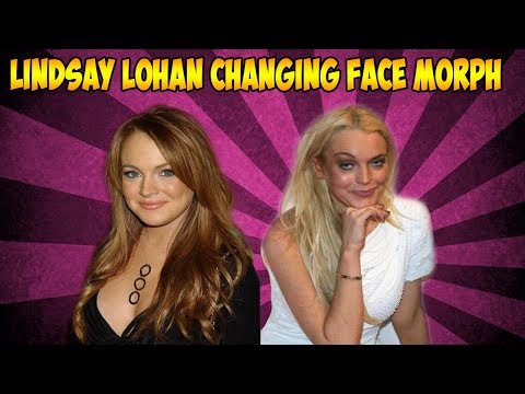 Lindsay Lohan Changing Face Morph