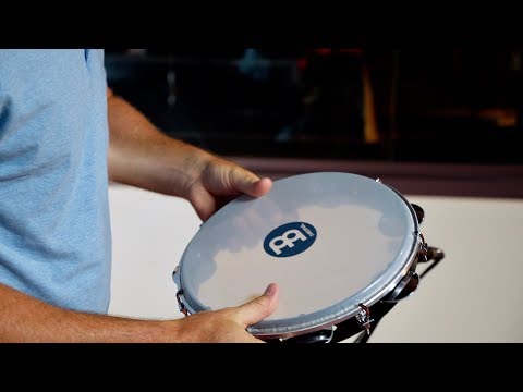 MEINL Percussion 10" Pandeiro with Synthetic Head - PA10ABS-BK
