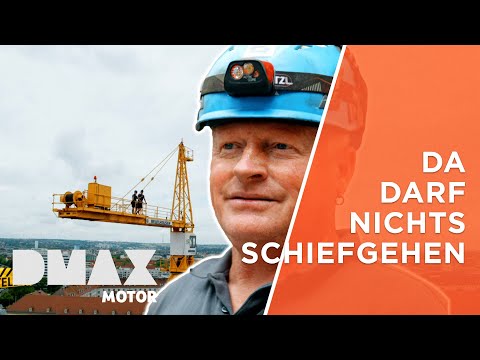 Der Kran wird abgebaut: "Da darf nichts schiefgehen" | Helden der Baustelle | DMAX Motor