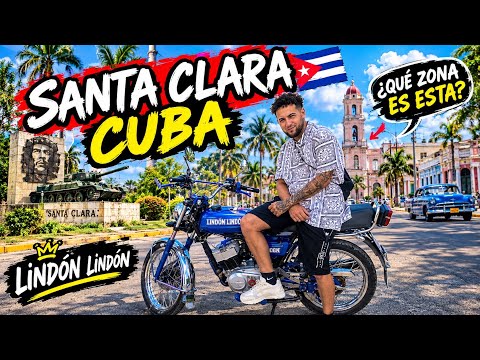🇨🇺🔥 RECORRIENDO LAS CALLES DE SANTA CLARA, CUBA 🇨🇺🏍️ | LINDÓN LINDÓN