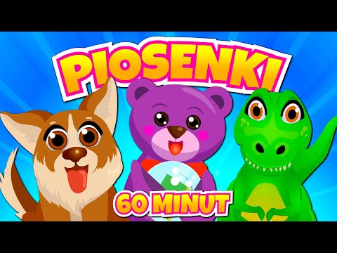Składanka PIOSENEK DLA DZIECI | 1 GODZINA | Najlepsza muzyka dla dzieci 🥳