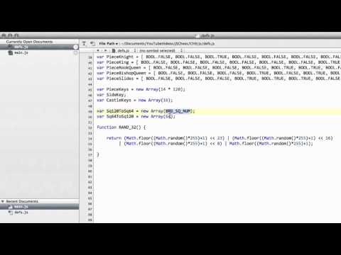 Programming A Chess Engine In Pure Javascript Part 9 - Switching between Array[64] and Array[120]