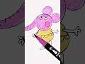 Peppa Pig Emily Elephant Drawing For Kids Shorts Peppapig Kidsart Ytshorts Kids Cartoon