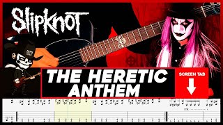 ?SLIPKNOT?[ The Heretic Anthem ] cover by Masuka | LESSON | GUITAR TAB