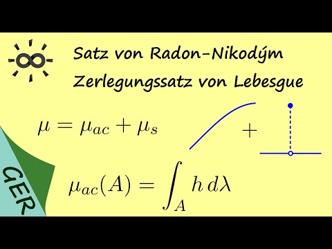 Satz von Radon Nikodým und Zerlegungssatz von Lebesgue