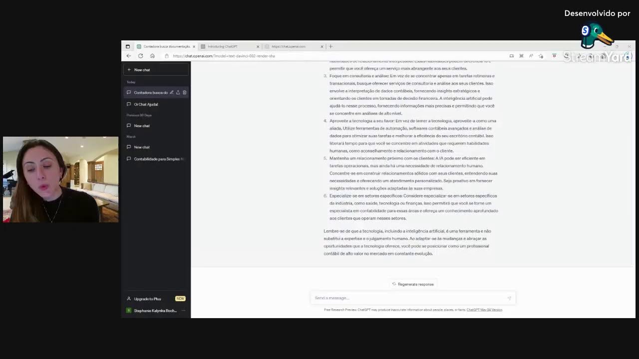 Aula ao Vivo 17 - ChatGPT na Contabilidade