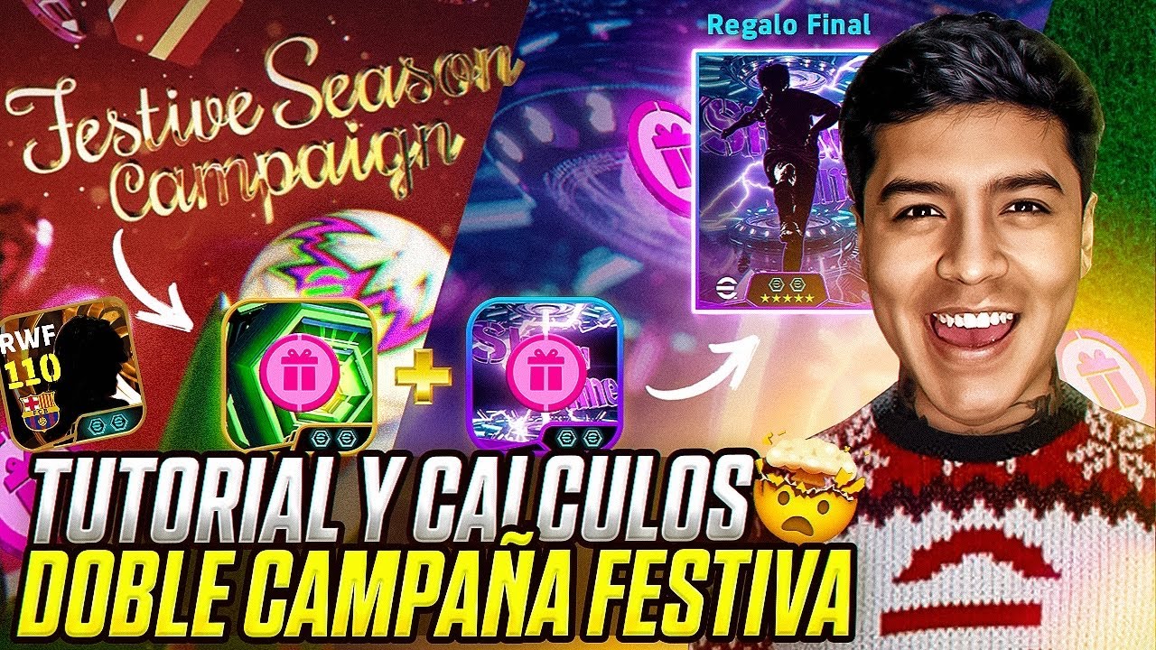 🎁Como Canjear RAPIDO Tu Epico y ShowTime Asegurado eFootball?🎁Tutorial y Calculos Campaña Año Nuevo🪅