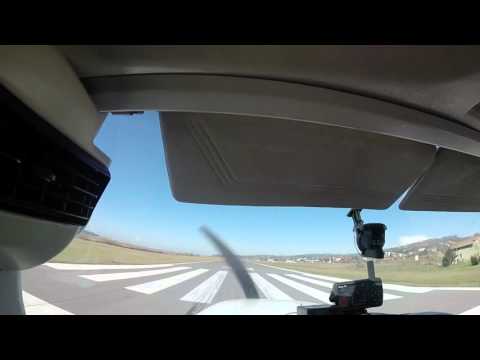 Portorož landing Cessna 172