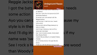 Undaground Rappa Das EFX Verse 1