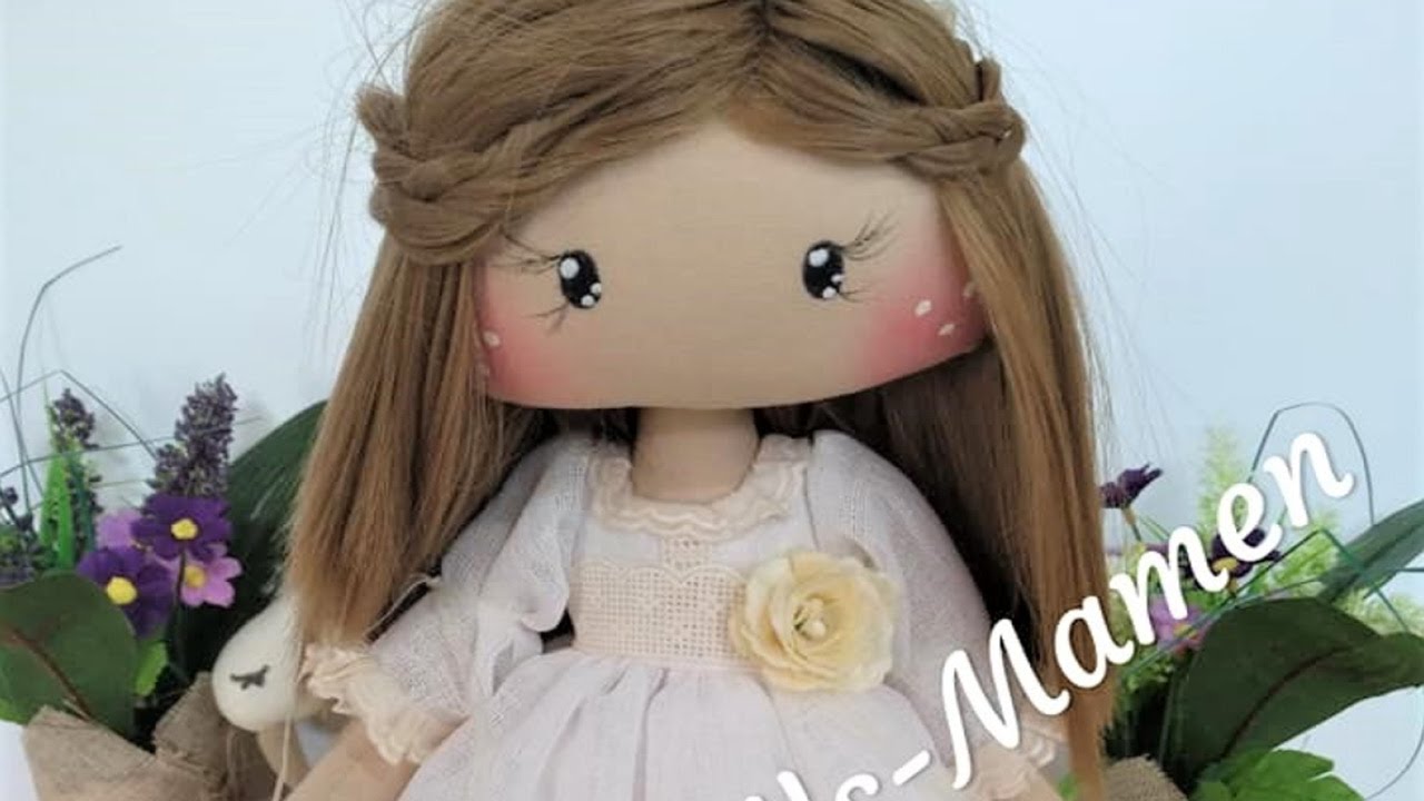 Muñeca de tela de comunión ( primera de cuatro partes)