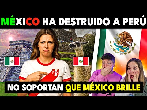 MEXICO HAS DESTROYED PERU NOW THAT THEY ENVY MEXICO'S BETTER CULTURE AND GASTRONOMY 🇲🇽🙏