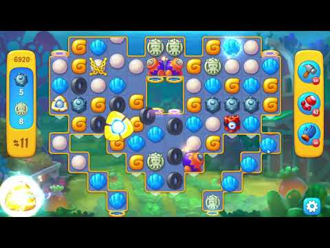 Fishdom 6920 Level - 21 moves - NO BooSTERS