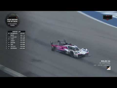 Rolex 24 Qualifying - Tom Blomqvist POLE LAP at Daytona - LMDh Acura #60