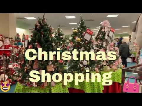 CHRISTMAS 2018 Shop With Me At BOSCOV'S Department Store At Monmouth Mall