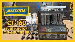 AUTOOL CT160 fuel injector tester demo thumbnail