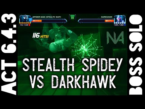 Spider-Man Stealth Suit Solos Act 6.4.3 Darkhawk Boss