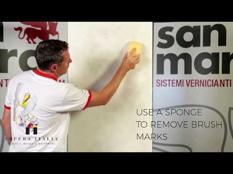 How to Apply San Marco Marcopolo Luxury Metallic Textured Paint | Powered by Impera Italia