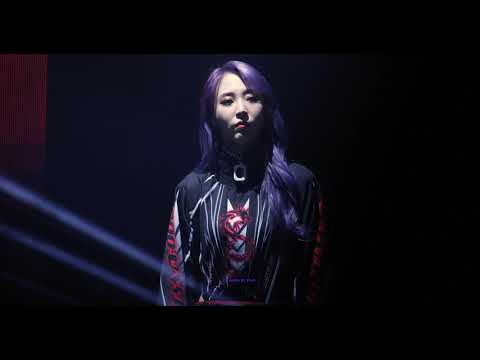 4K 191114 마마무 문별 열밤 캠 reality in BLACK FAN SHOWCASE