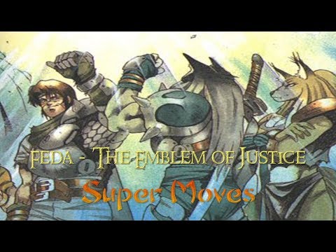 Feda - The Emblem of Justice - Super Moves - SNES [HD]