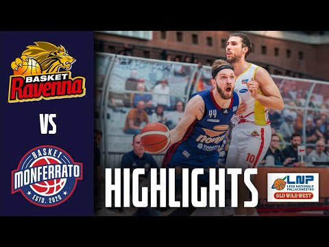Basket Ravenna vs Monferrato Basket | Highlights | LNP Serie A2