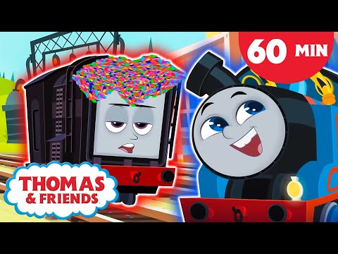 Thomas Tries to Throw a Surprise Party! | Thomas & Friends: All Engines Go! | 60+ Minutes - Kids TV Series, Kingdom Kids Zone - Thomas & Friends