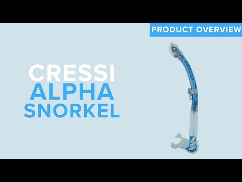 Cressi Alpha Snorkel | Product Overview