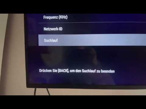 TV Panasonic TX-50JXW834 Sender suchen und anschließend sortieren/ordnen