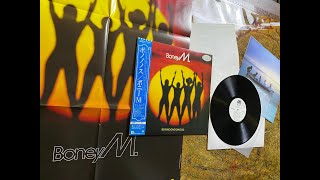 BONEY M - Boonoonoonoos - Consuela Biaz  Breakaway- Sad Movies  LP Vinyl PROMO Atlantic ‎ Japan 1981