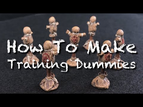 How To Make Training Dummies