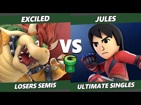 Game Underground Losers Semis - Exciled (Bowser) Vs. Jules (Mii Brawler) SSBU Ultimate Tournament