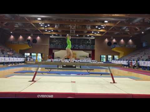 Falvo Camilla - trave - Campionato Nazionale CSI 2017