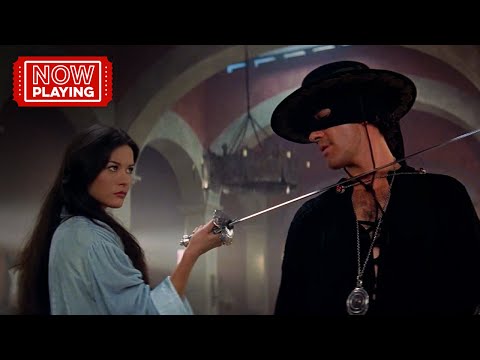 The Mask of Zorro | Zorro and Elena Exchange Swords