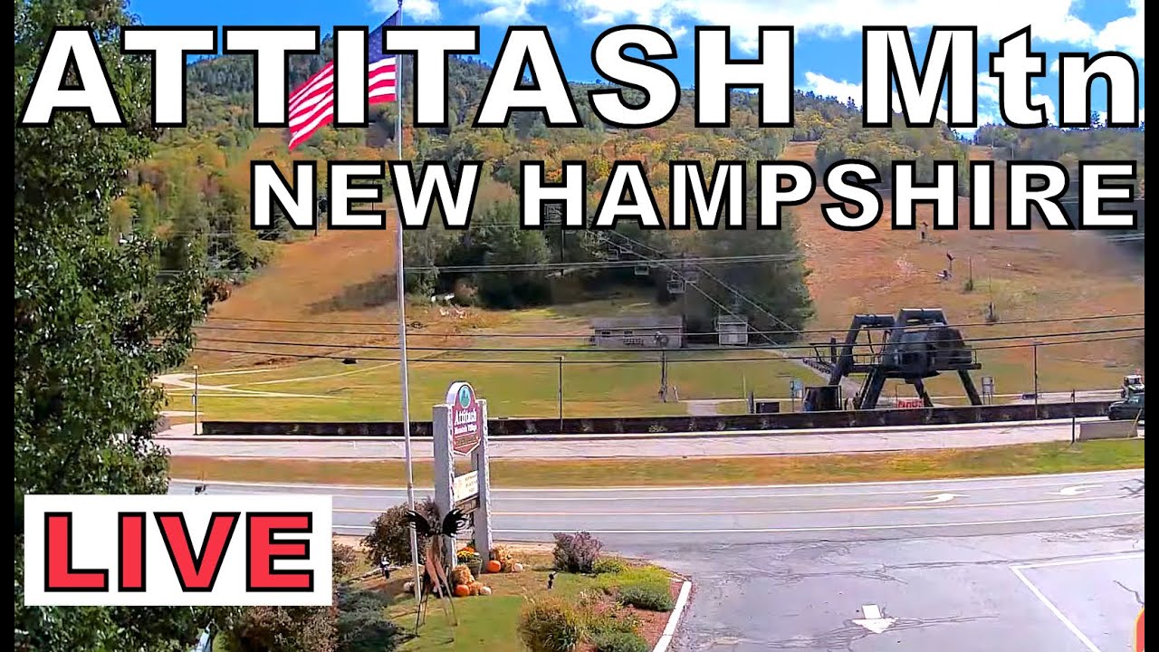 Live webcam view of Attitash Mountain Village